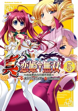 Обложка «True Love Hime † Wushuang ~ Otome Dazzle ☆ Romance of the Three Kingdoms ~»