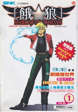 Обложка «Garou: Mark of the Wolves»