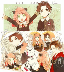 Обложка «Spy x Family - Anya and Damian (Doujinshi)»