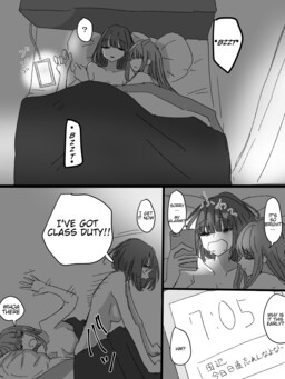 Обложка «Going to School From Girlfriend's House Yuri»