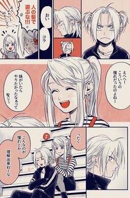 Обложка «Full Metal Alchemist - The Origin of the Braids (Doujinshi)»