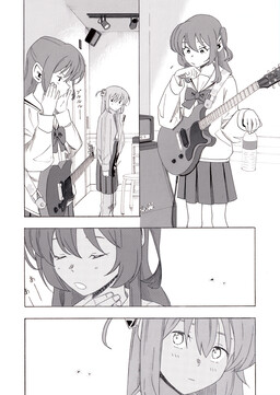Обложка «Bocchi the Rock! - The Kouhai's Reactions to Being Teased Were Far Beyond Their Senpai's Expectations... (Doujinshi)»
