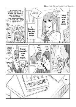 Обложка «Melancholy of a Yuri Otaku Girl»