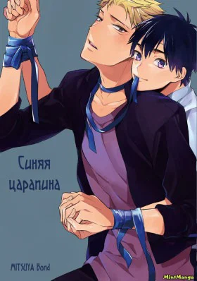 Обложка «Синяя царапина | Scratch Blue»