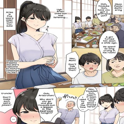 Обложка «Shinseki No Onee-san Ni Fudeoroshi Shitemorau Ohanashi [Original]»
