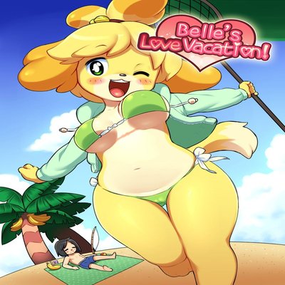 Обложка «Belle's Love Vacation!»
