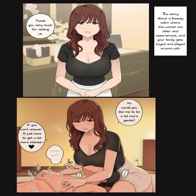 Обложка «Do-S Onee-san Ni Kyohiken Ubawarete Ippouteki Ni Karada O Ijirareru Shika Nai Esthe Salon No Hanashi [Original]»