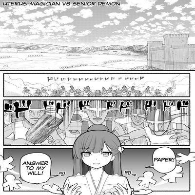 Обложка «Uterus-Magician vs Senior Demon [Original]»