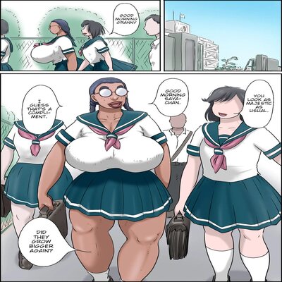 Обложка «Granny Girl -Sex At School- [Original]»