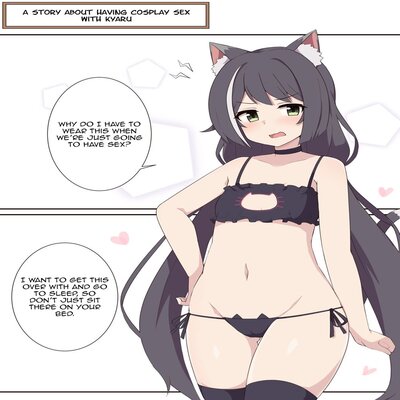 Обложка «Kyaru To Cosplay Ecchi Suru Dake No Ohanashi»