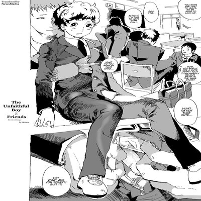 Обложка «The Unfaithful Boy And Friends Erotic Manga [Yaoi] [Original]»