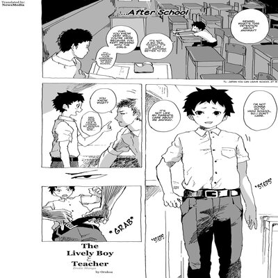 Обложка «The Lively Boy x Teacher Erotic Manga [Yaoi] [Original]»