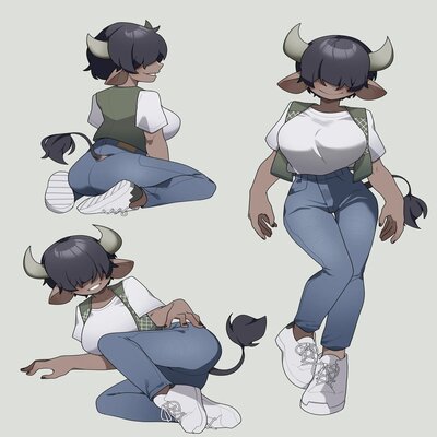 Обложка «Bella: Bison Girl (junkzero) [Original]»