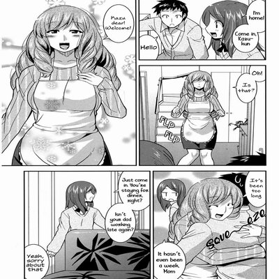 Обложка «My Childhood Friend's Mom Is WAY Too Sexy [Original]»