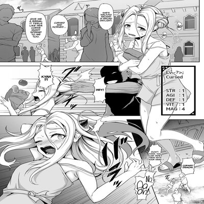 Обложка «Tsuyoku Yasashii Onna Samurai, Futanari Ni Kaerare Tasuketa Musume Ni Level Drain Sareryoku De Nejifuserare Kyousei Shasei [Original]»