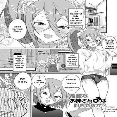 Обложка «The Beautiful Big-Sister Next Door [Yaoi] [Original]»