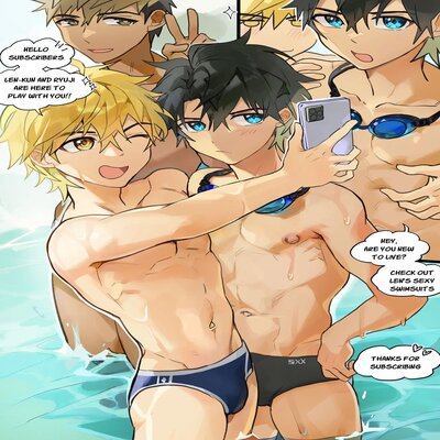 Обложка «Pochi On Live! [Yaoi] [Original]»