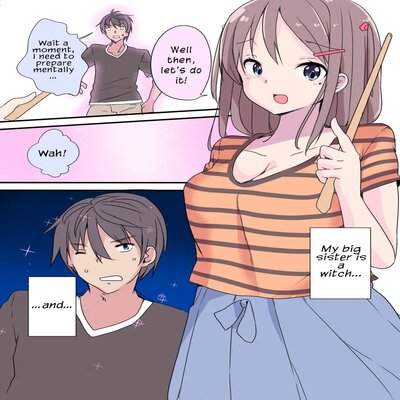 Обложка «My Big Sister, The Witch [Original]»
