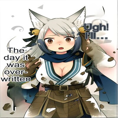 Обложка «The Day I Was Overwritten [Original]»