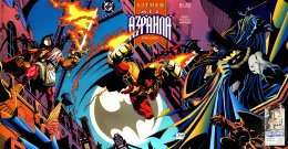 Обложка «Бэтмен: Меч Азраила (Batman: Sword of Azrael)»
